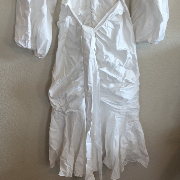 Amur Malika Midi Dress in White - Picture 14 of 15